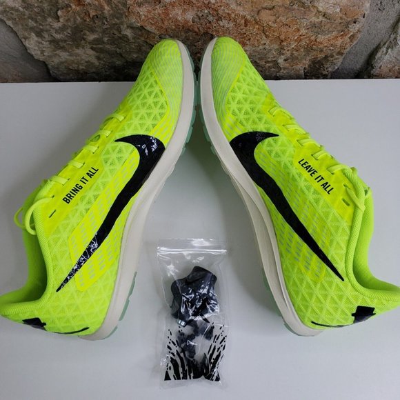 Nike Zoom Rival XC 5 Track Field Spikes Men\'s Size 9.5 Volt Green CZ1795-702 NEW main image 12